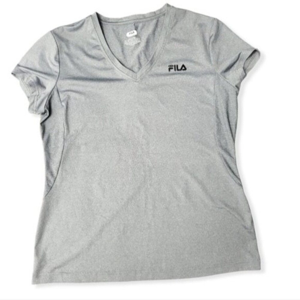 Fila Top Performance V-neck Short Sleeve Size Large - Picture 7 of 7